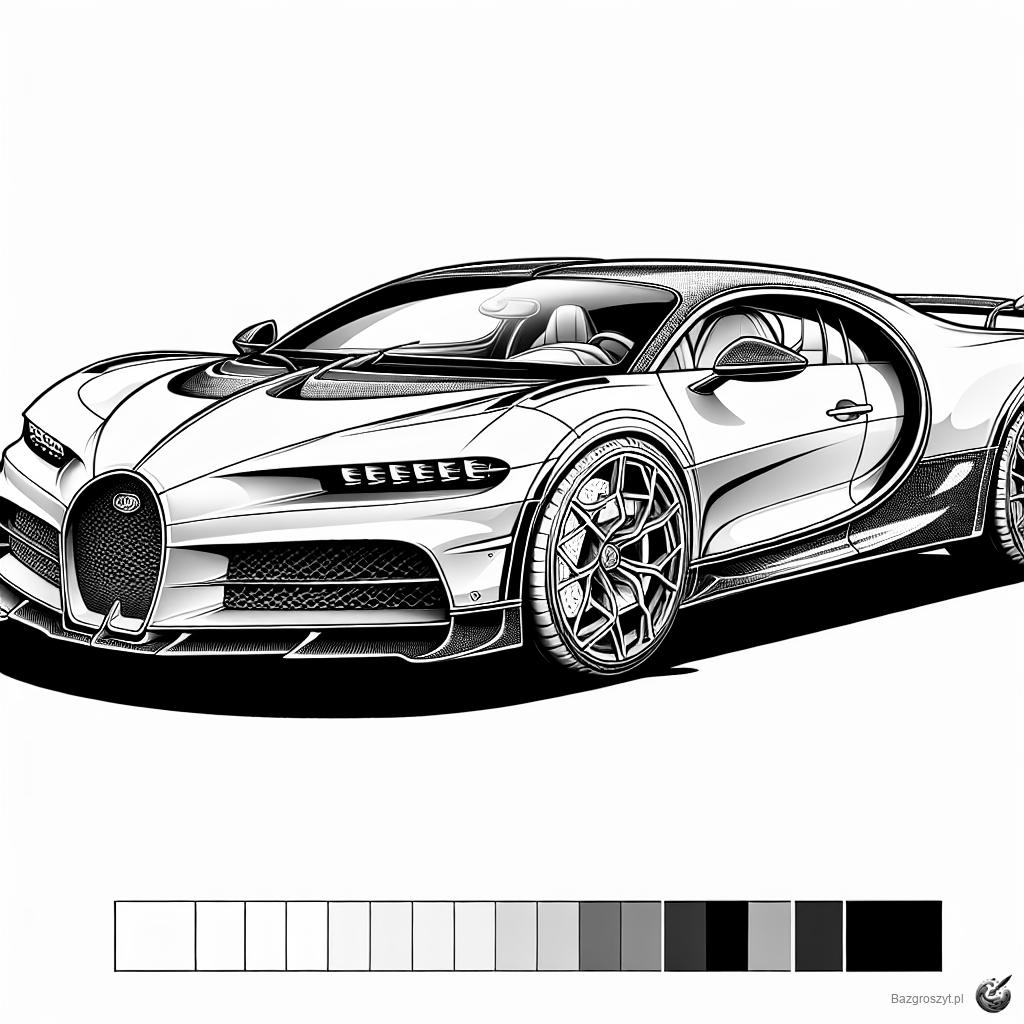 Pobierz kolorowanka bugatti divo do druku