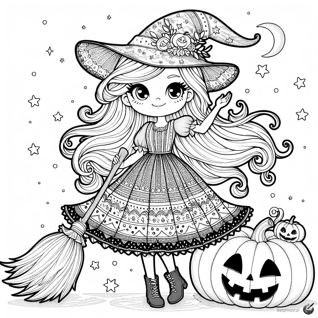 Pobierz halloweenowe kolorowanki do druku