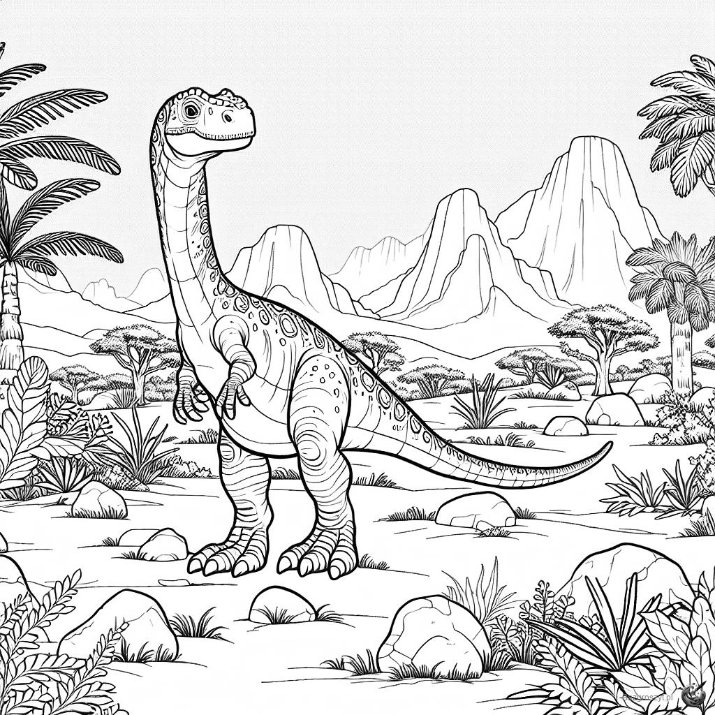 Pobierz iguanodon do druku