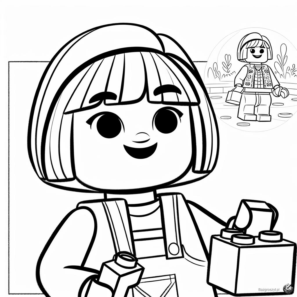Pobierz lego friends kolorowanki dla dziewczynek do druku