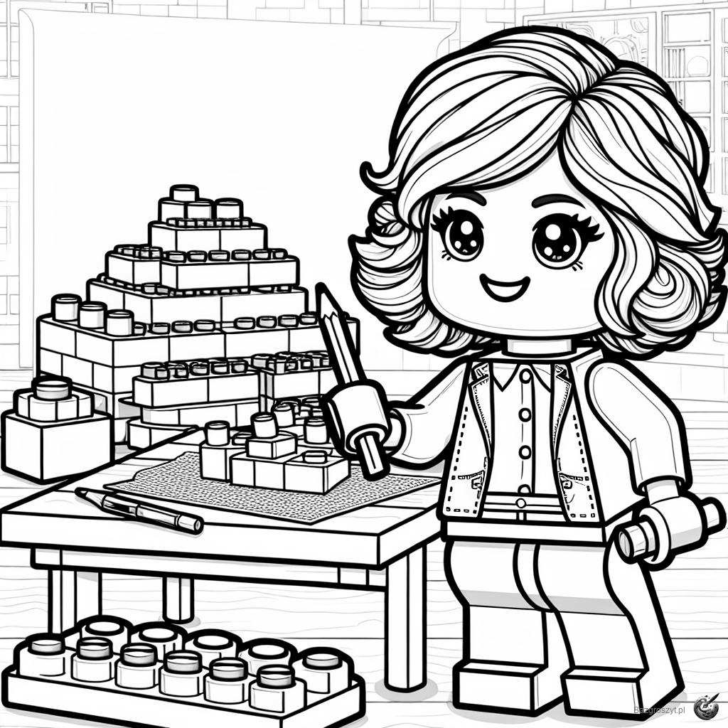 Pobierz klocki lego friends do druku
