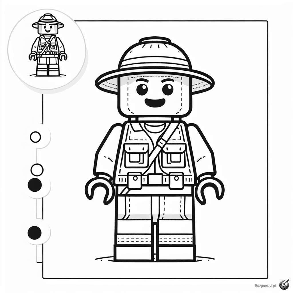 Pobierz kolorowanki dla dziewczynek lego friends do druku