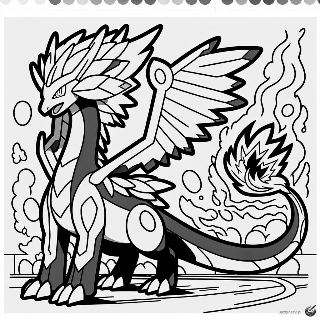 Pobierz kolorowanki pokemon mega ewolucje do druku