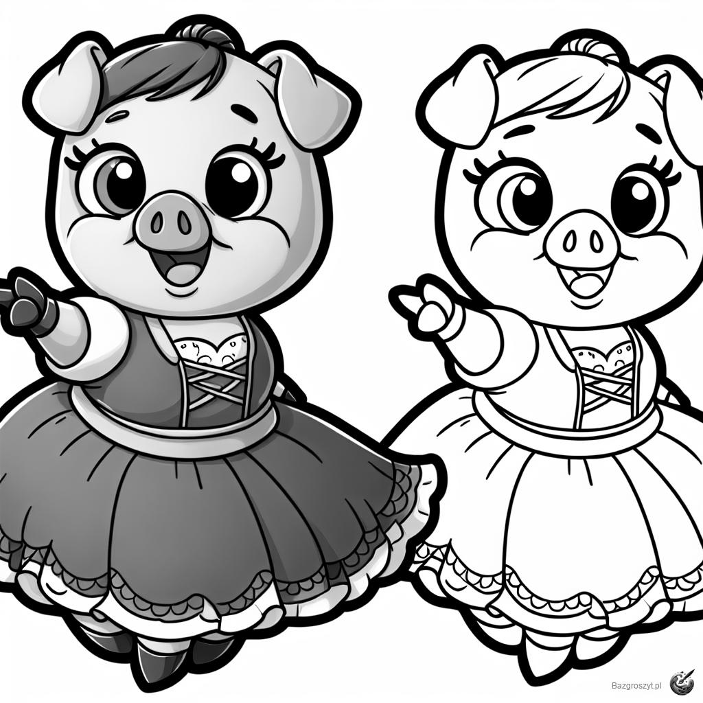 Pobierz kolorowanka peppa do druku