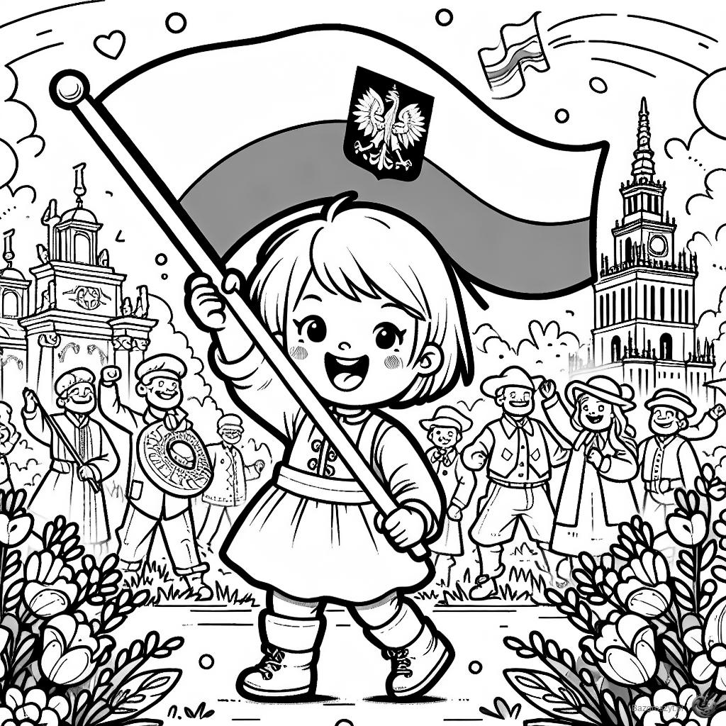 Pobierz patriotyczne 3 maja do druku