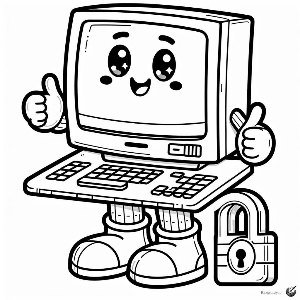 Pobierz dzień bezpiecznego internetu kolorowanki do druku