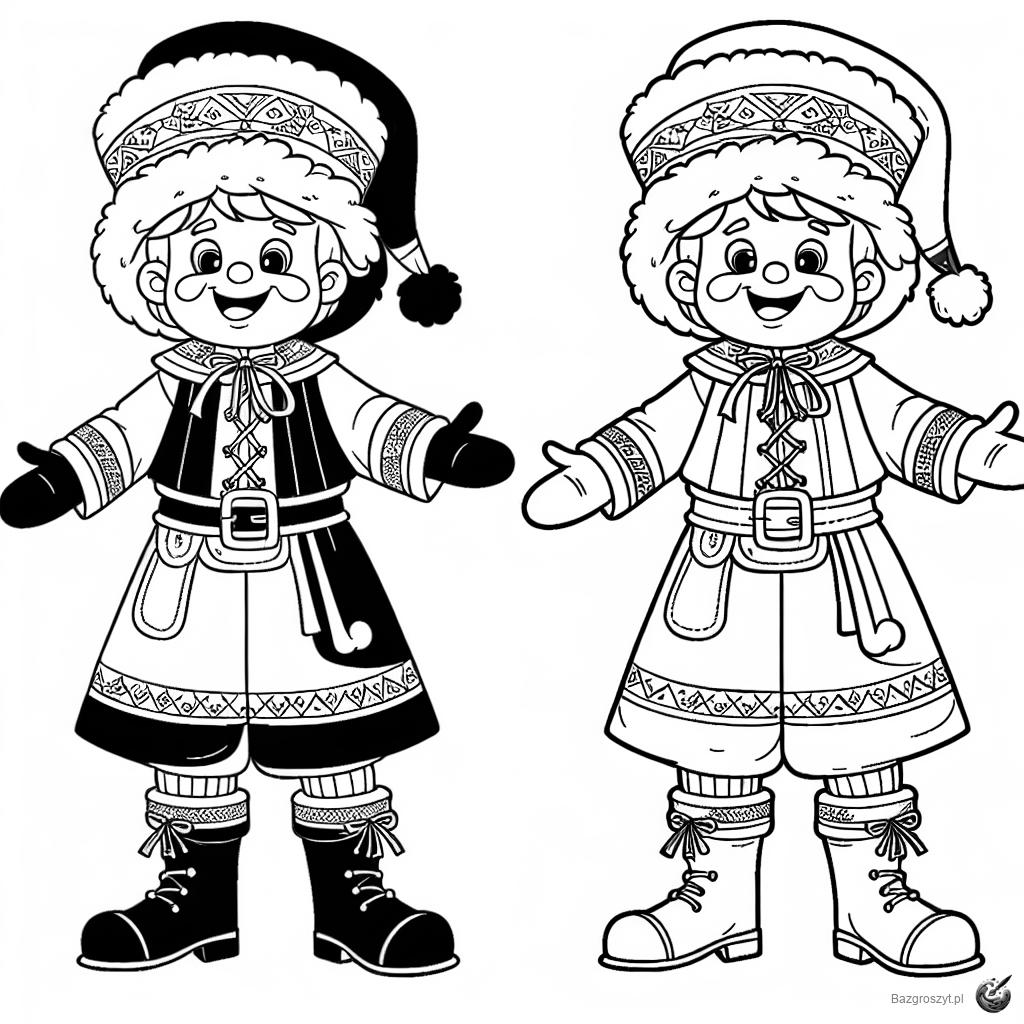 Pobierz santa claus do druku