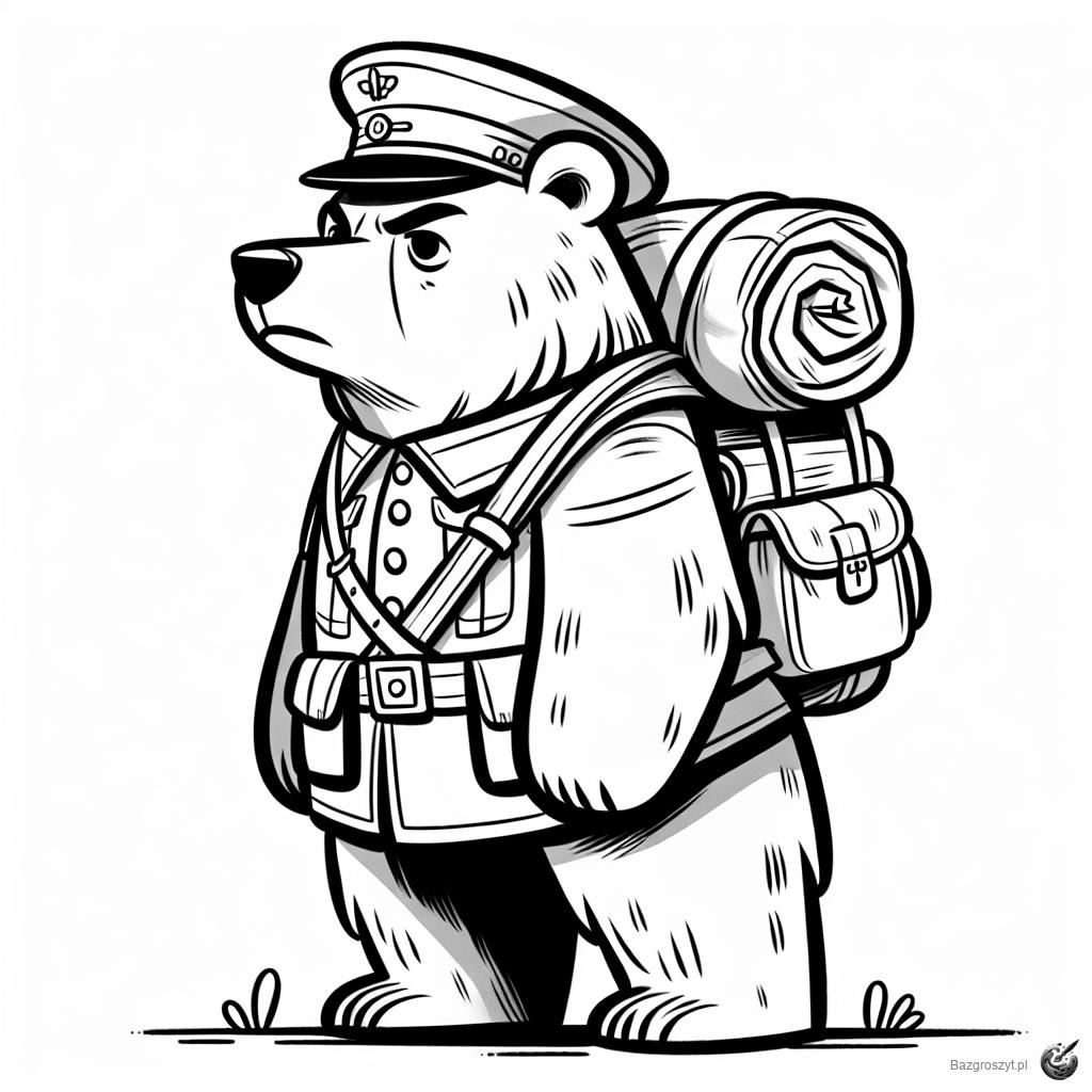 Pobierz niedźwiedź wojtek do druku