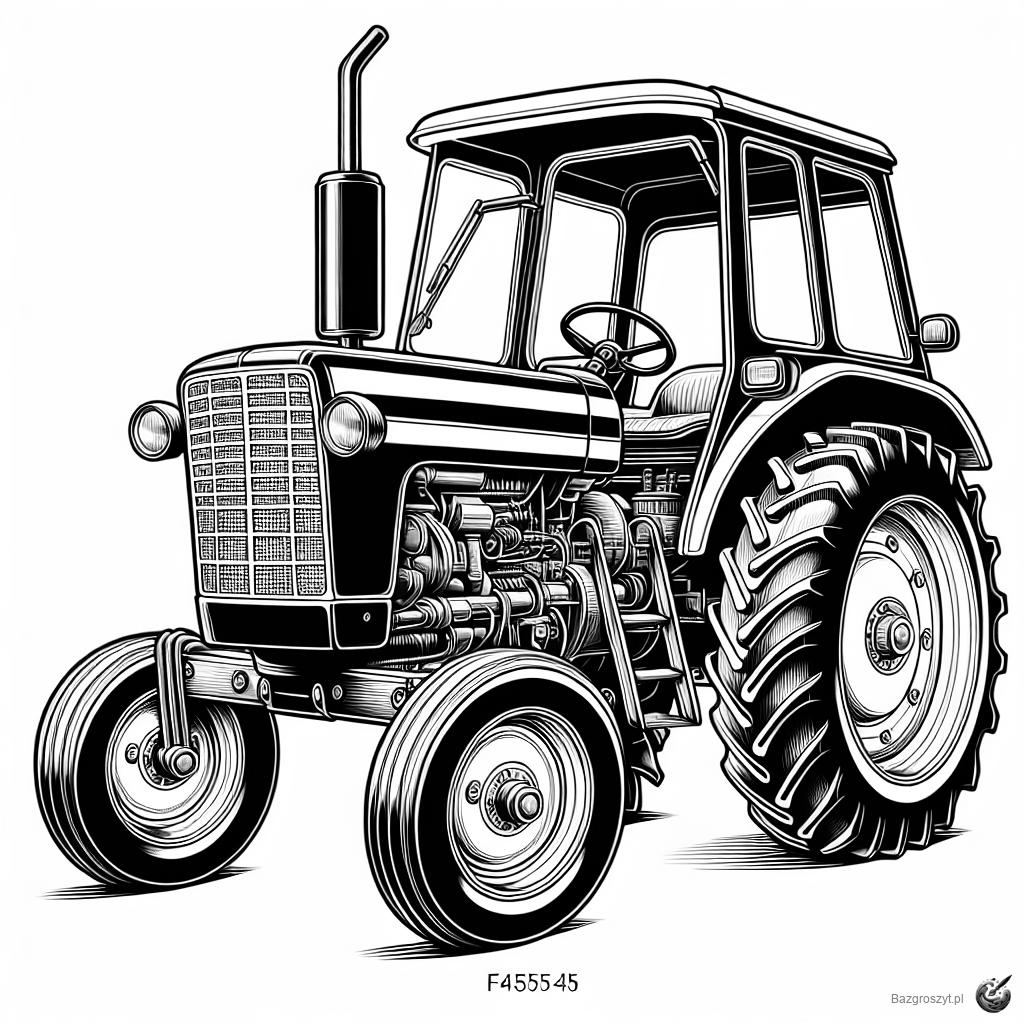 Kolorowanka Malowanka Ursus C 360 Bazgroszyt pl