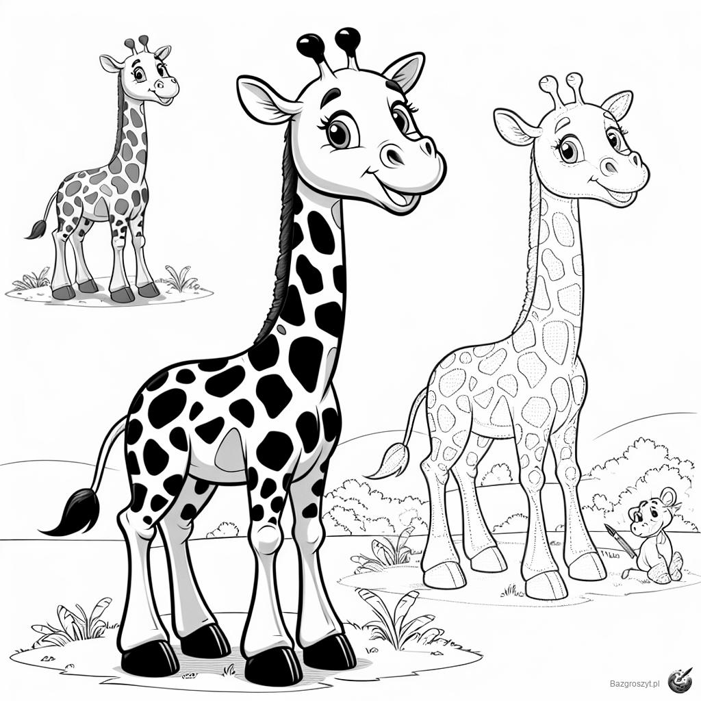 Pobierz zwierzęta z zoo do druku
