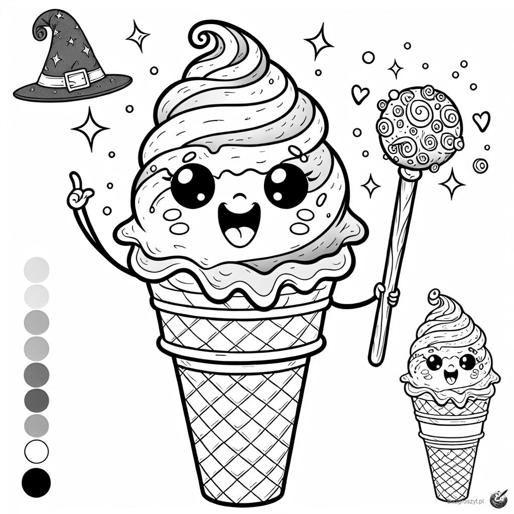Pobierz magic pops kolorowanka do druku
