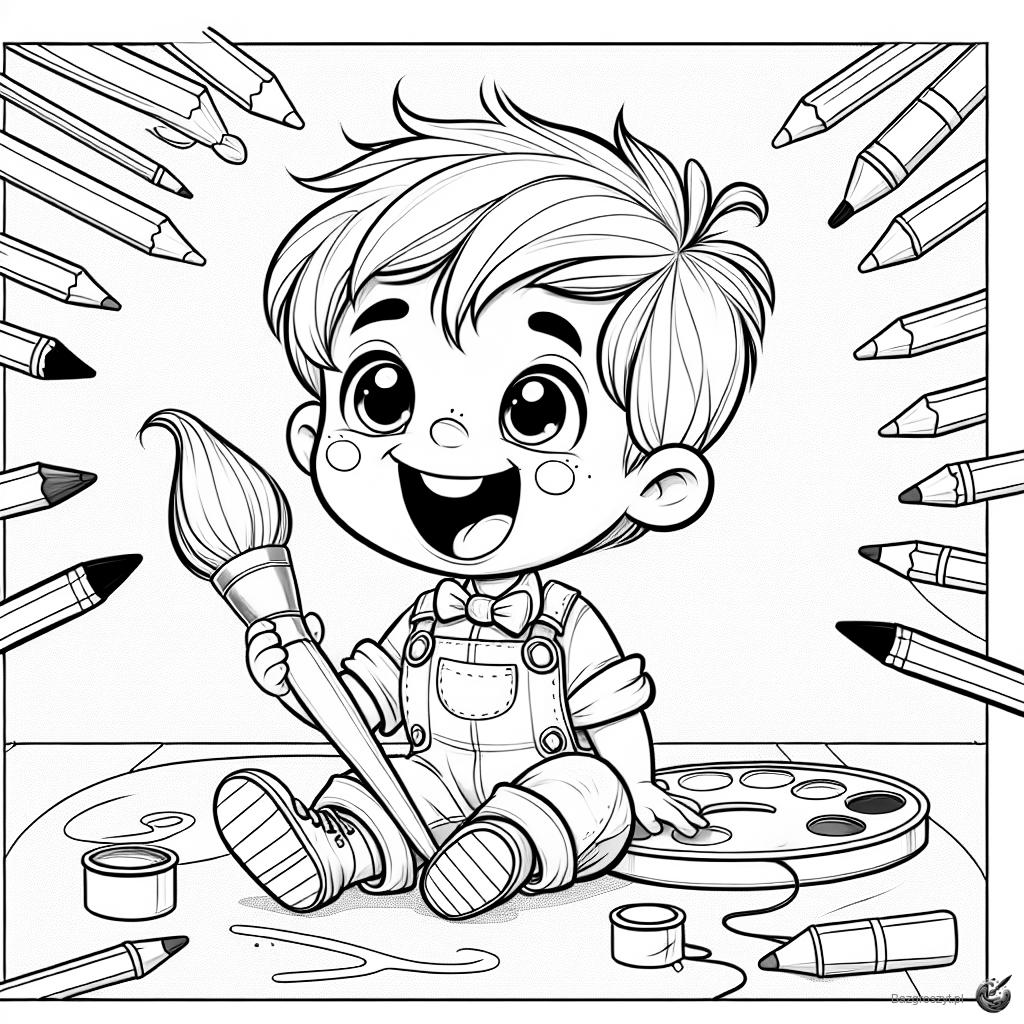 Pobierz obrazki do kolorowania w programie paint do druku