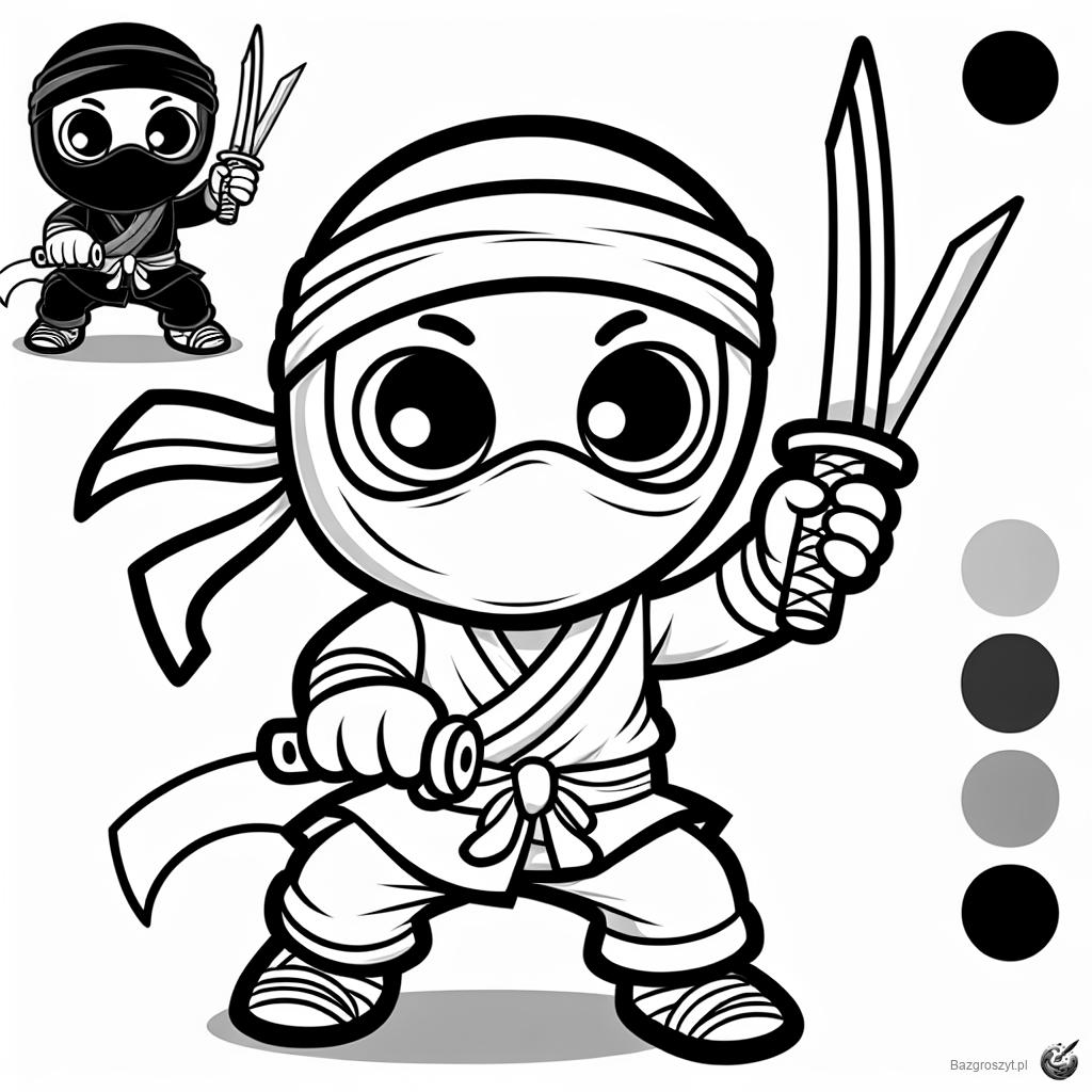 Pobierz darmowe ninja do druku