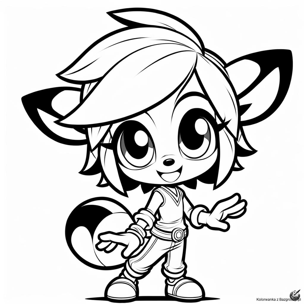 Pobierz kolorowanka brawl stars otis do druku
